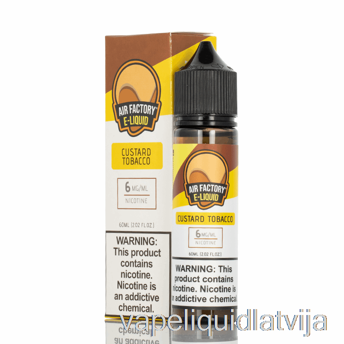 Olu Krēma Tabaka - Gaisa Rūpnīcas E-šķidrums - 60ml 0mg Vape šķidrums